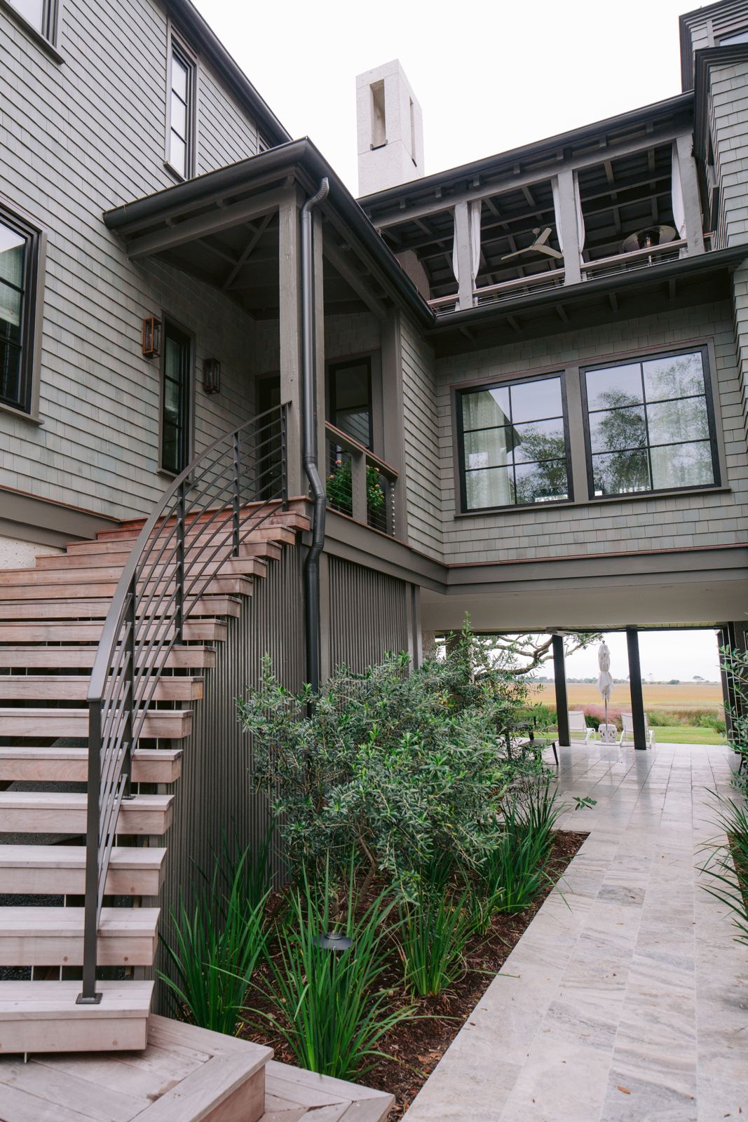 Stair and balcony