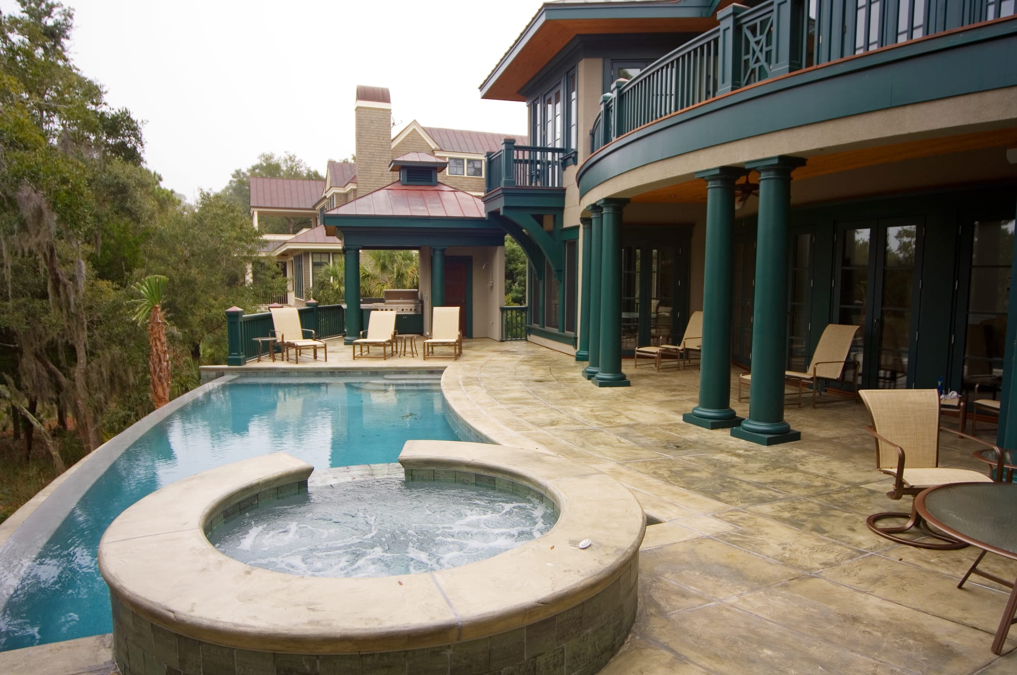 Pool and spa