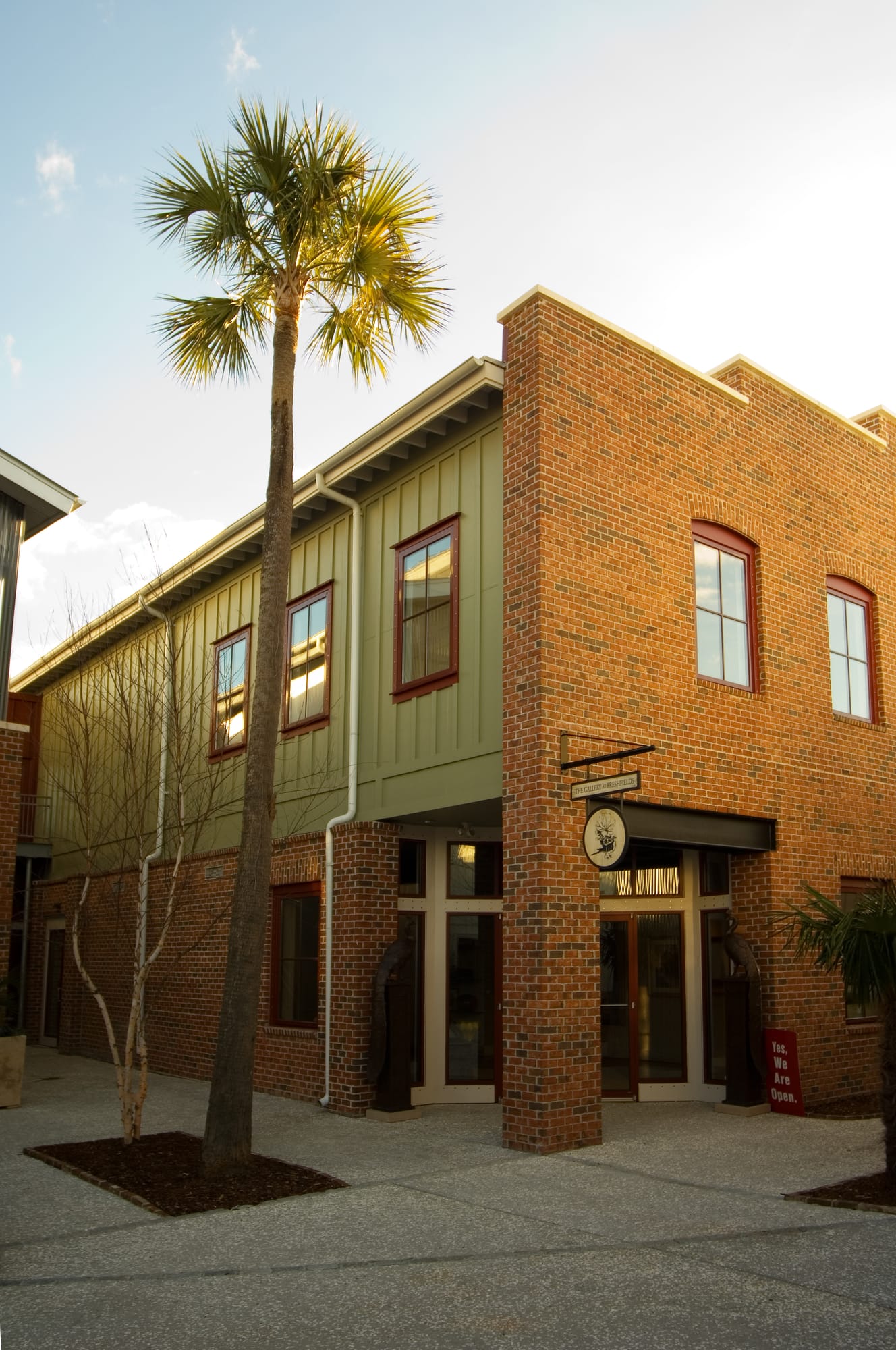 Corner building