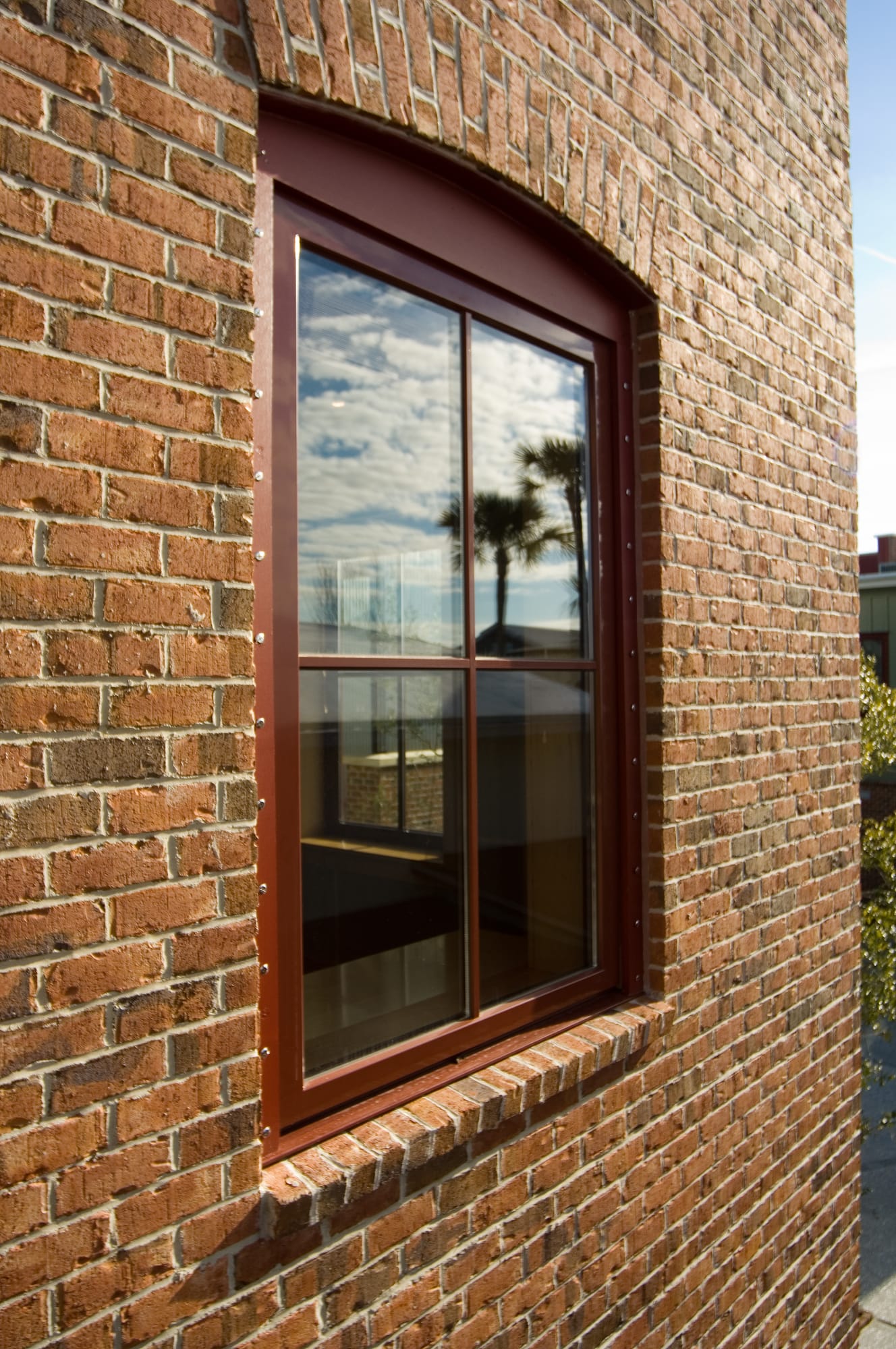 Window detail, brick corner